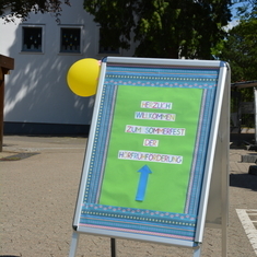! Die Hörfrühförderung hat ein Sommerfest veranstaltet. Es wurde gemeinsam gesungen, gespielt und gelacht. Es gab auch Kinderschminken.