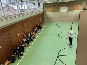 Die U14 VFL besuchte das LBZH BS.