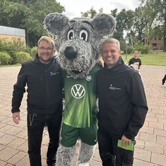 Der VfL Wolfsburg unterstützt das LBZH.
