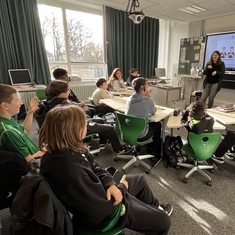 Die U14 vom VfL Wolfsburg besuchte das LBZH BS.