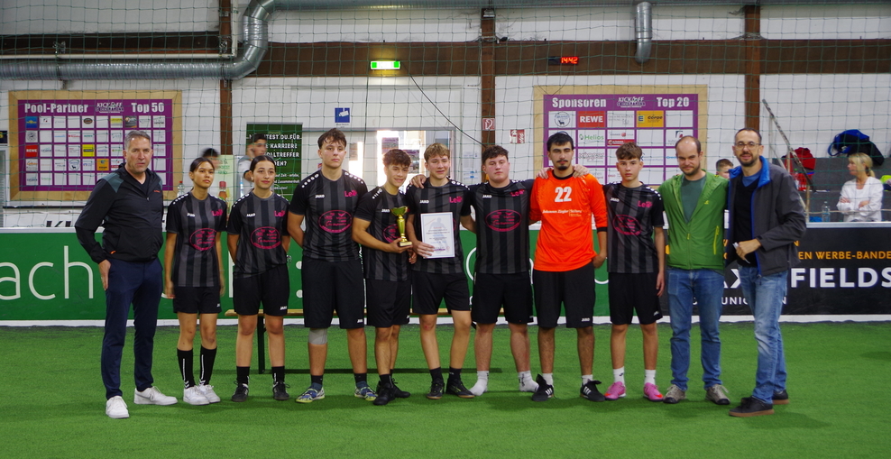 Einblicke in das Fußballturnier